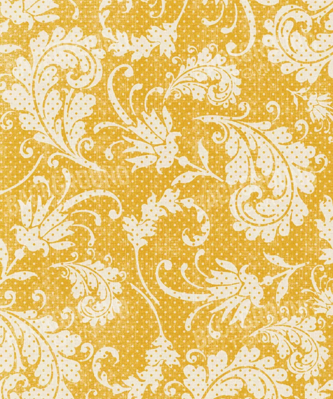Yellow Damask Backdrop for Photography