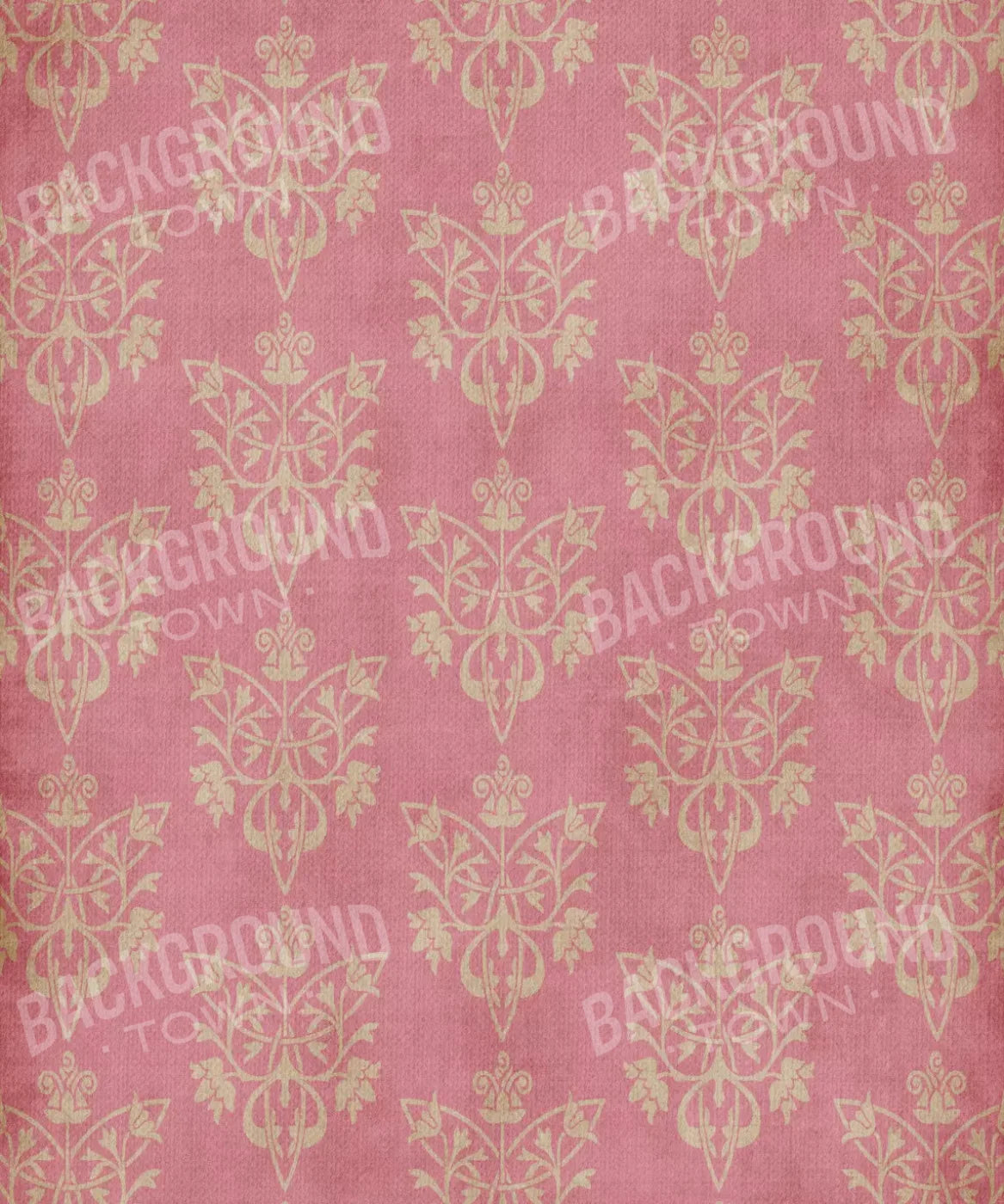 Pink Damask Backdrop for Photography