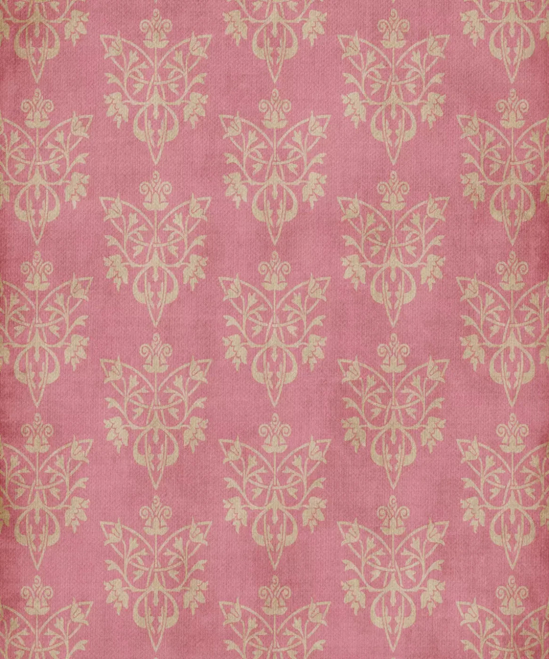 Pink Damask Backdrop for Photography