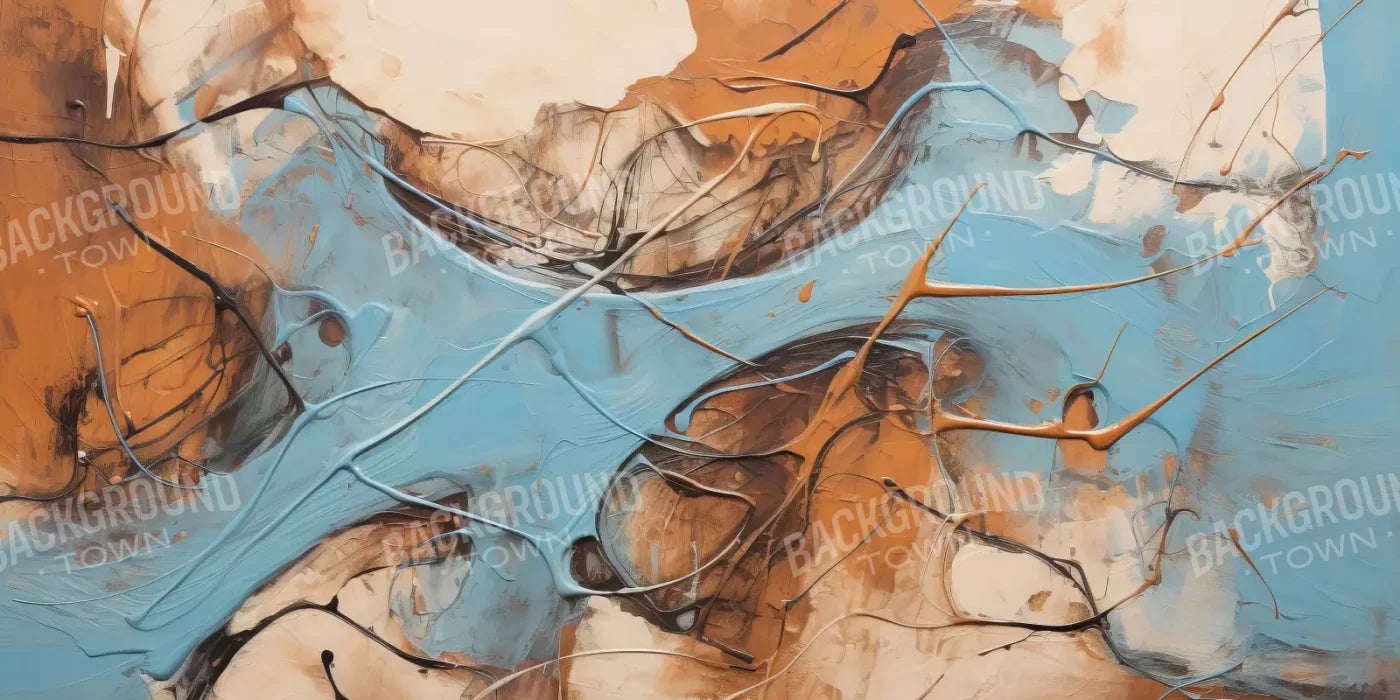 Melted Ice Cream 16’X8’ Ultracloth (192 X 96 Inch) Backdrop