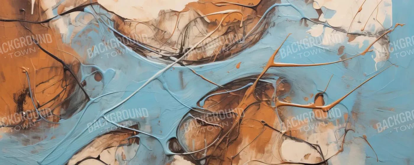 Melted Ice Cream 20’X8’ Ultracloth (240 X 96 Inch) Backdrop