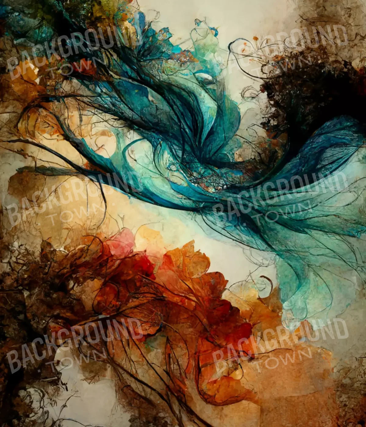 Melting Pot 10’X12’ Ultracloth (120 X 144 Inch) Backdrop