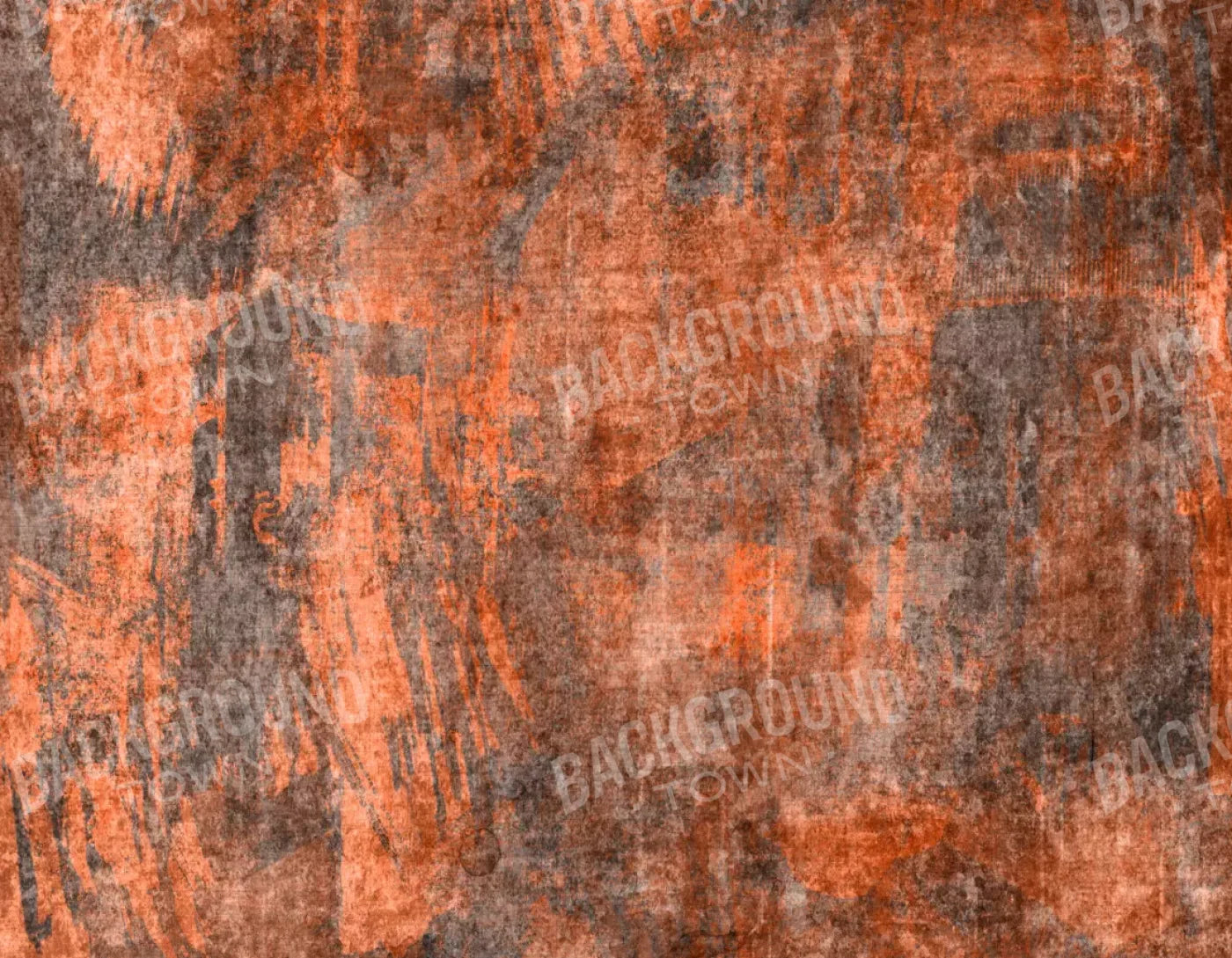 Metro Orange 8’X6’ Fleece (96 X 72 Inch) Backdrop