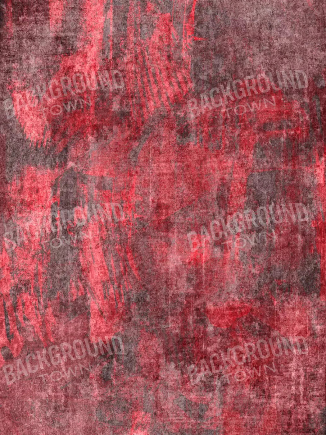 Metro Red 5X68 Fleece ( 60 X 80 Inch ) Backdrop
