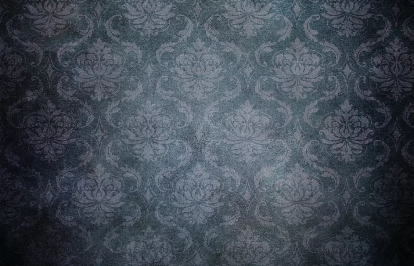 Midnight Damask 12X8 Ultracloth ( 144 X 96 Inch ) Backdrop