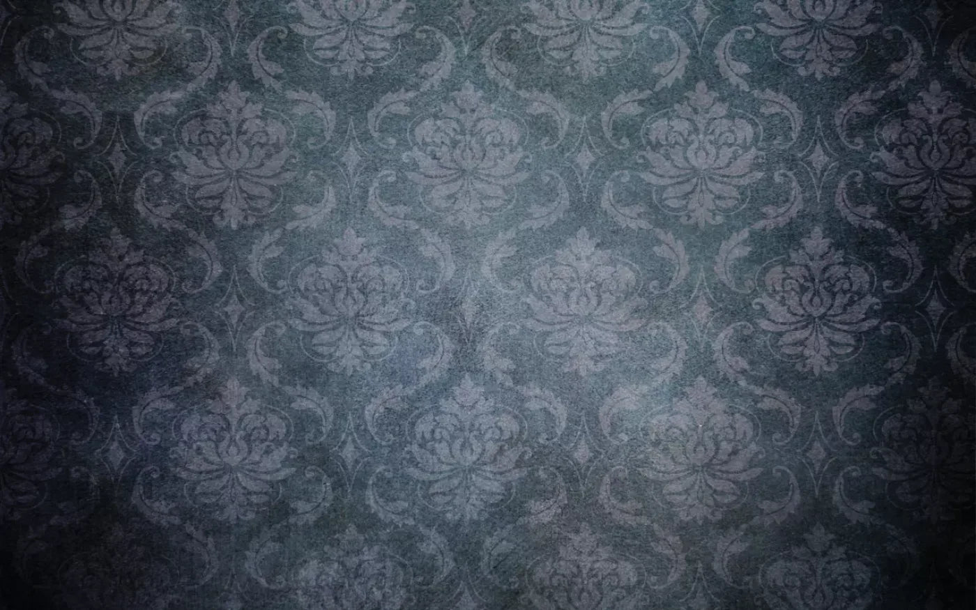Midnight Damask 14X9 Ultracloth ( 168 X 108 Inch ) Backdrop