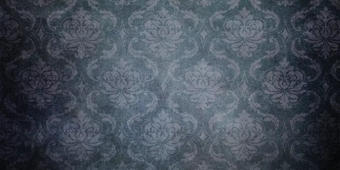 Midnight Damask 20X10 Ultracloth ( 240 X 120 Inch ) Backdrop