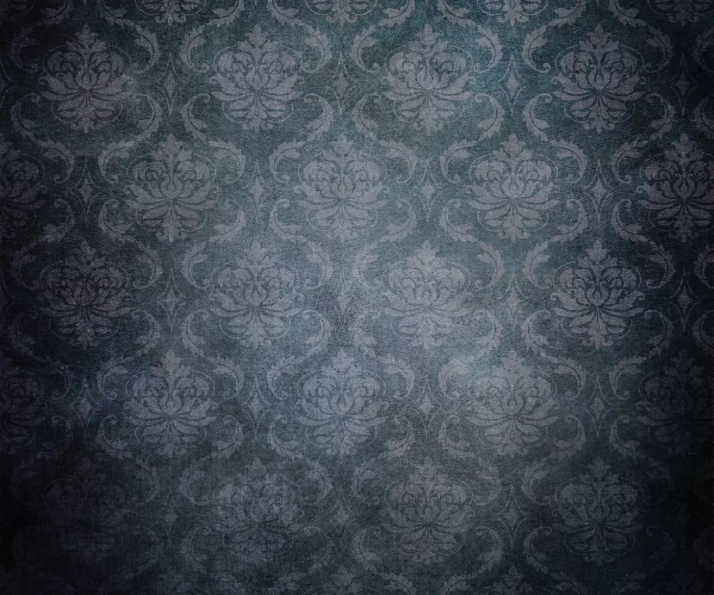 Midnight Damask 5X42 Fleece ( 60 X 50 Inch ) Backdrop