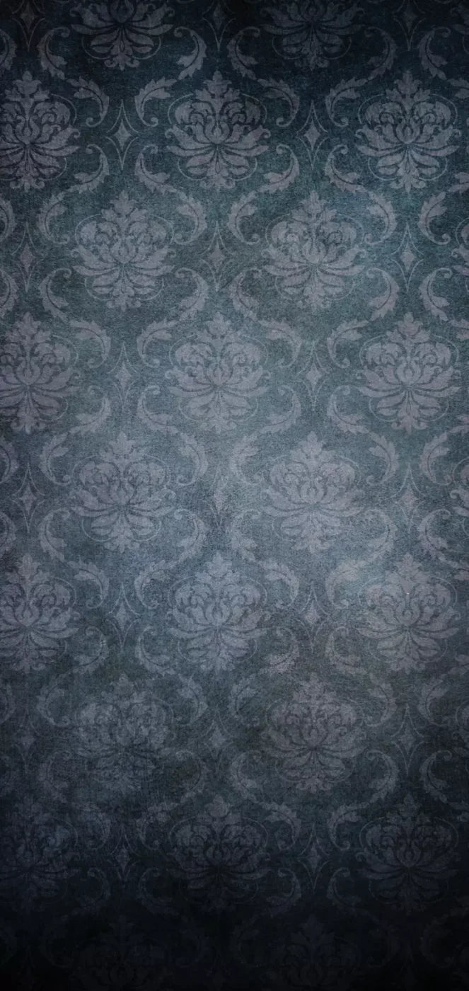 Midnight Damask 8X16 Ultracloth ( 96 X 192 Inch ) Backdrop