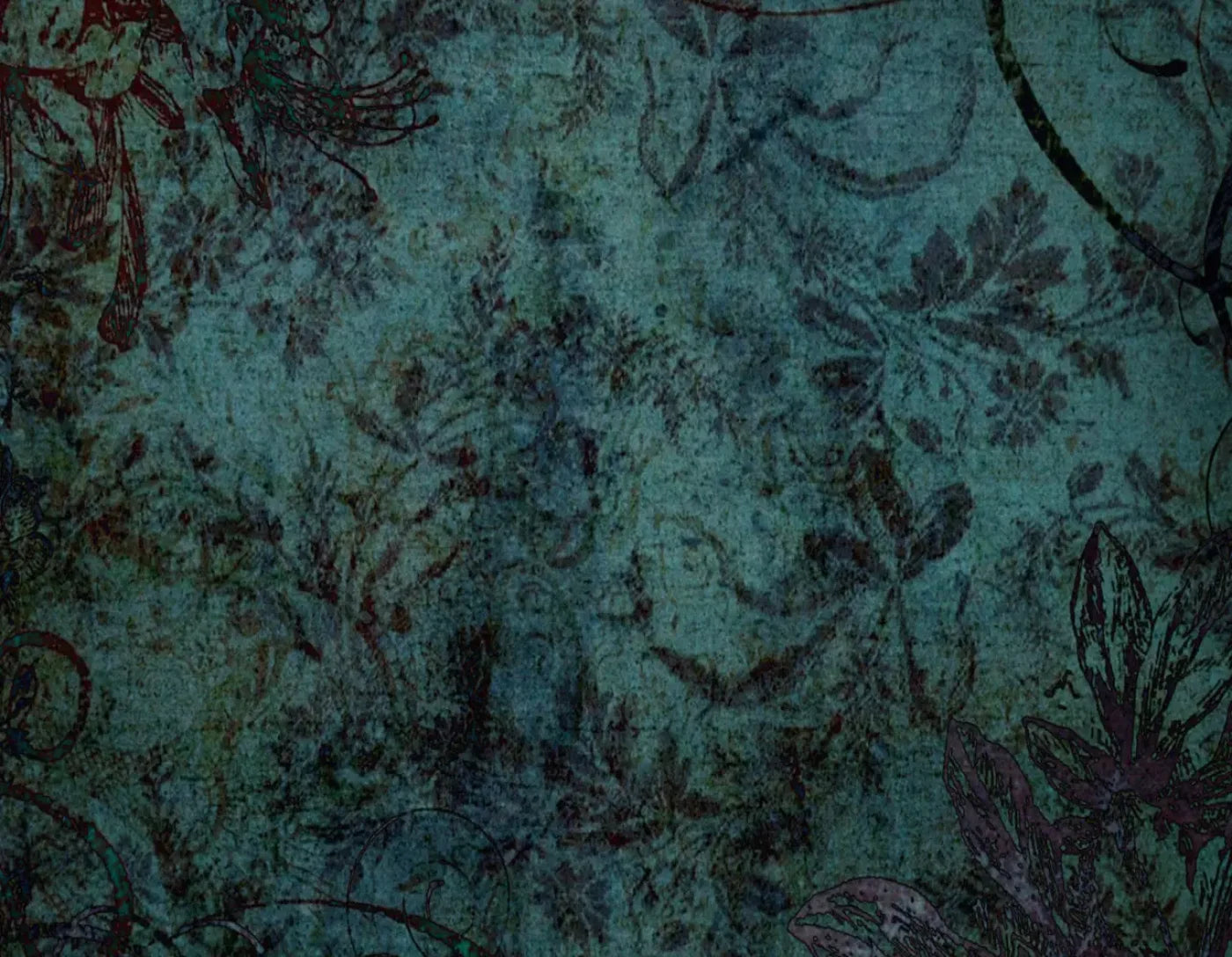 Midnight Forest 8X6 Fleece ( 96 X 72 Inch ) Backdrop