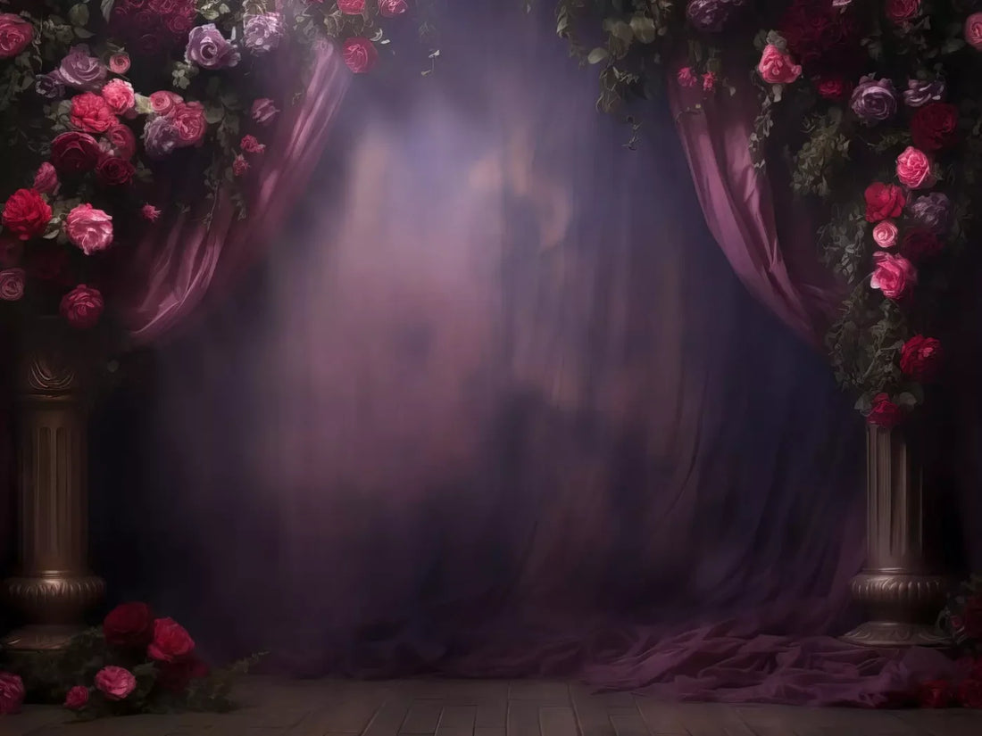 Midsummer Garden 6’8X5’ Fleece (80 X 60 Inch) Backdrop