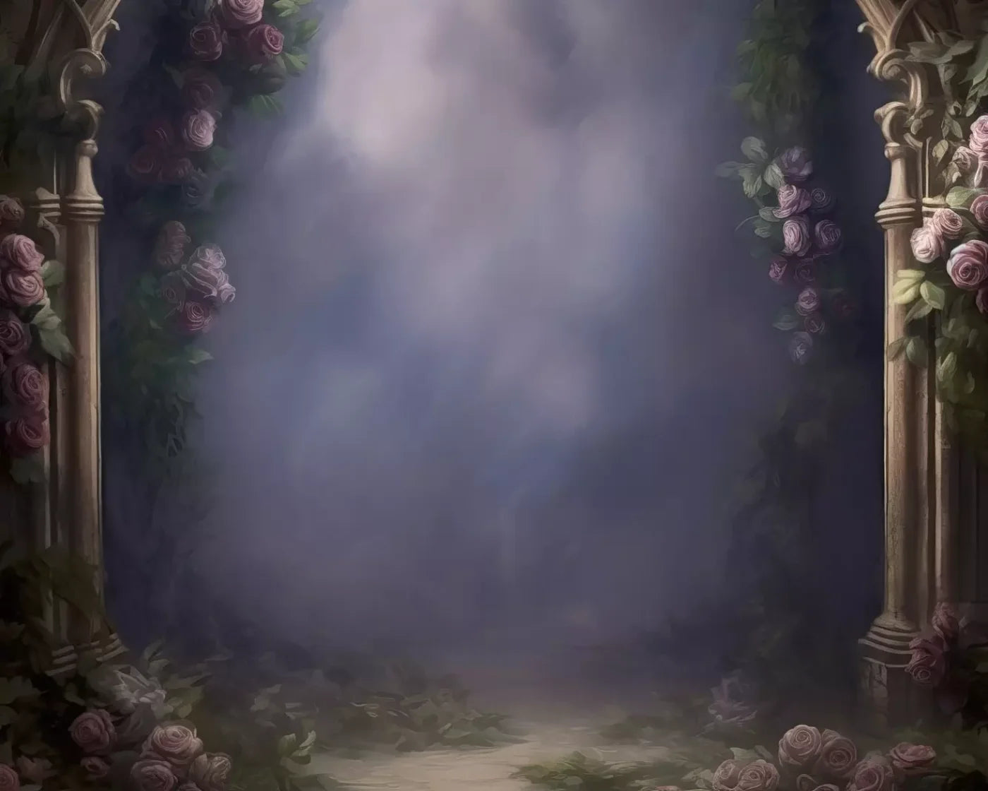 Midsummer Garden Ii 10’X8’ Fleece (120 X 96 Inch) Backdrop