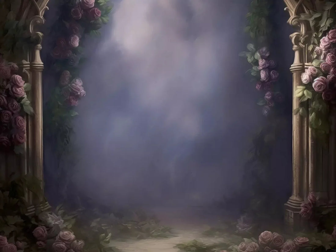 Midsummer Garden Ii 6’8X5’ Fleece (80 X 60 Inch) Backdrop