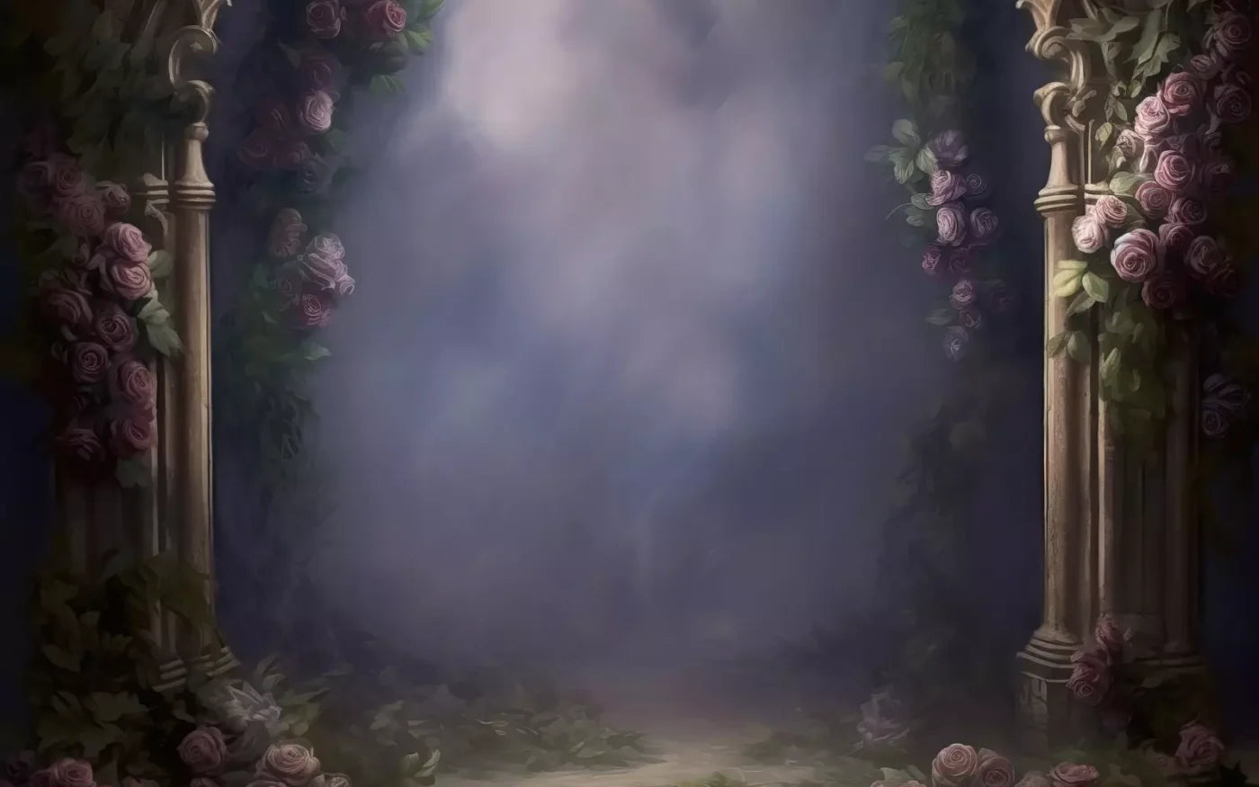 Midsummer Garden Ii 8’X5’ Ultracloth (96 X 60 Inch) Backdrop
