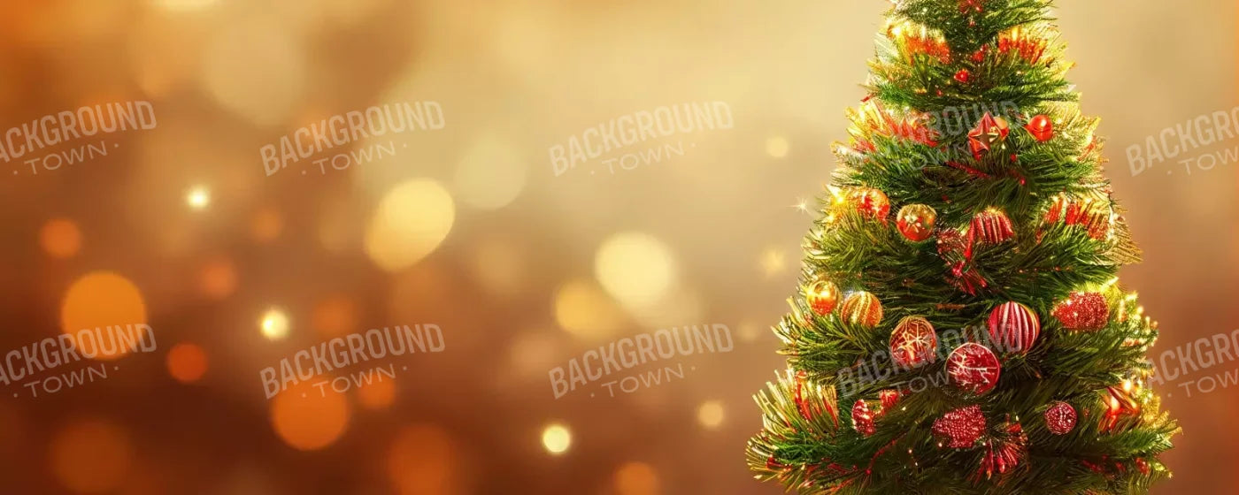 Mini Christmas Tree I 20’X8’ Ultracloth (240 X 96 Inch) Backdrop