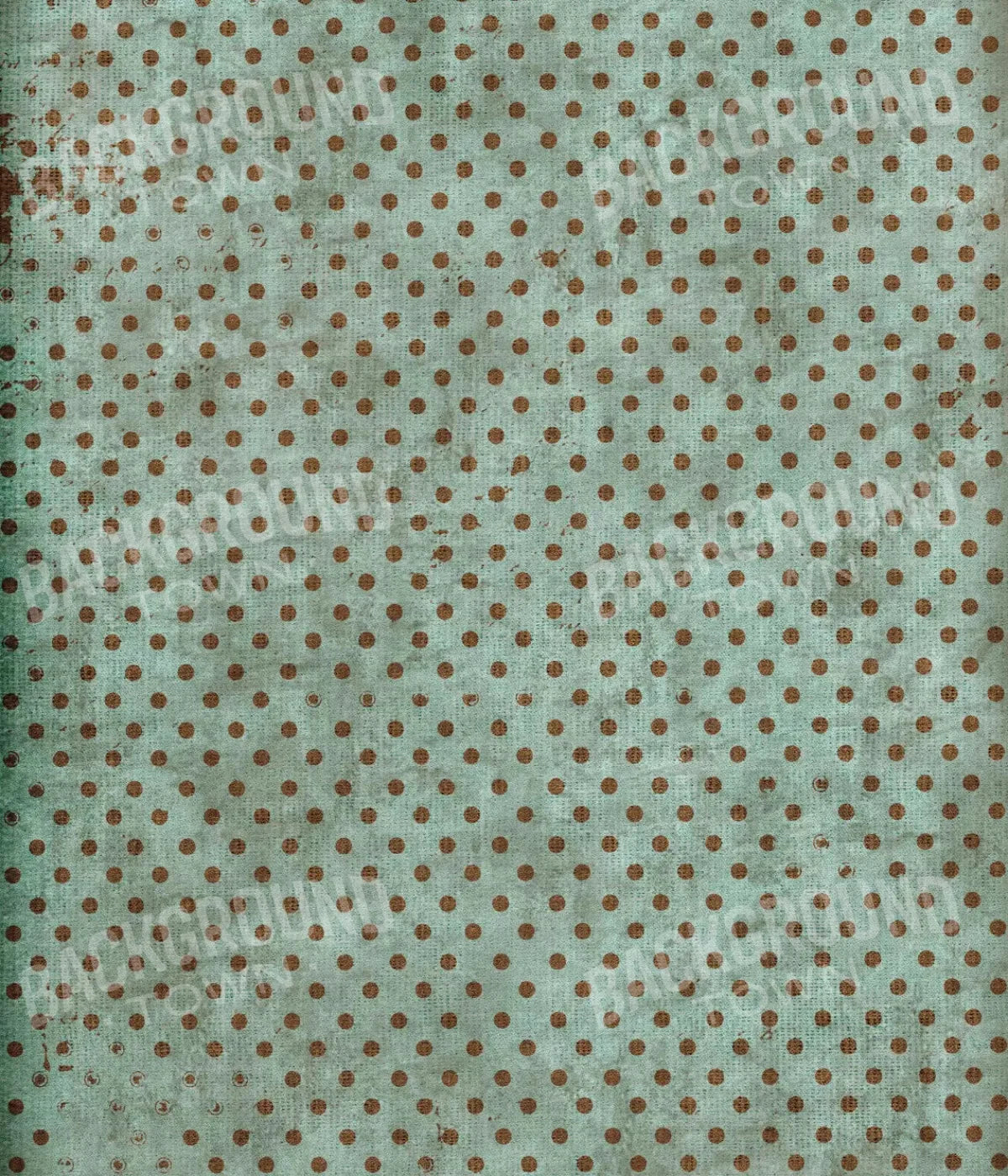 Minted Polka 10X12 Ultracloth ( 120 X 144 Inch ) Backdrop