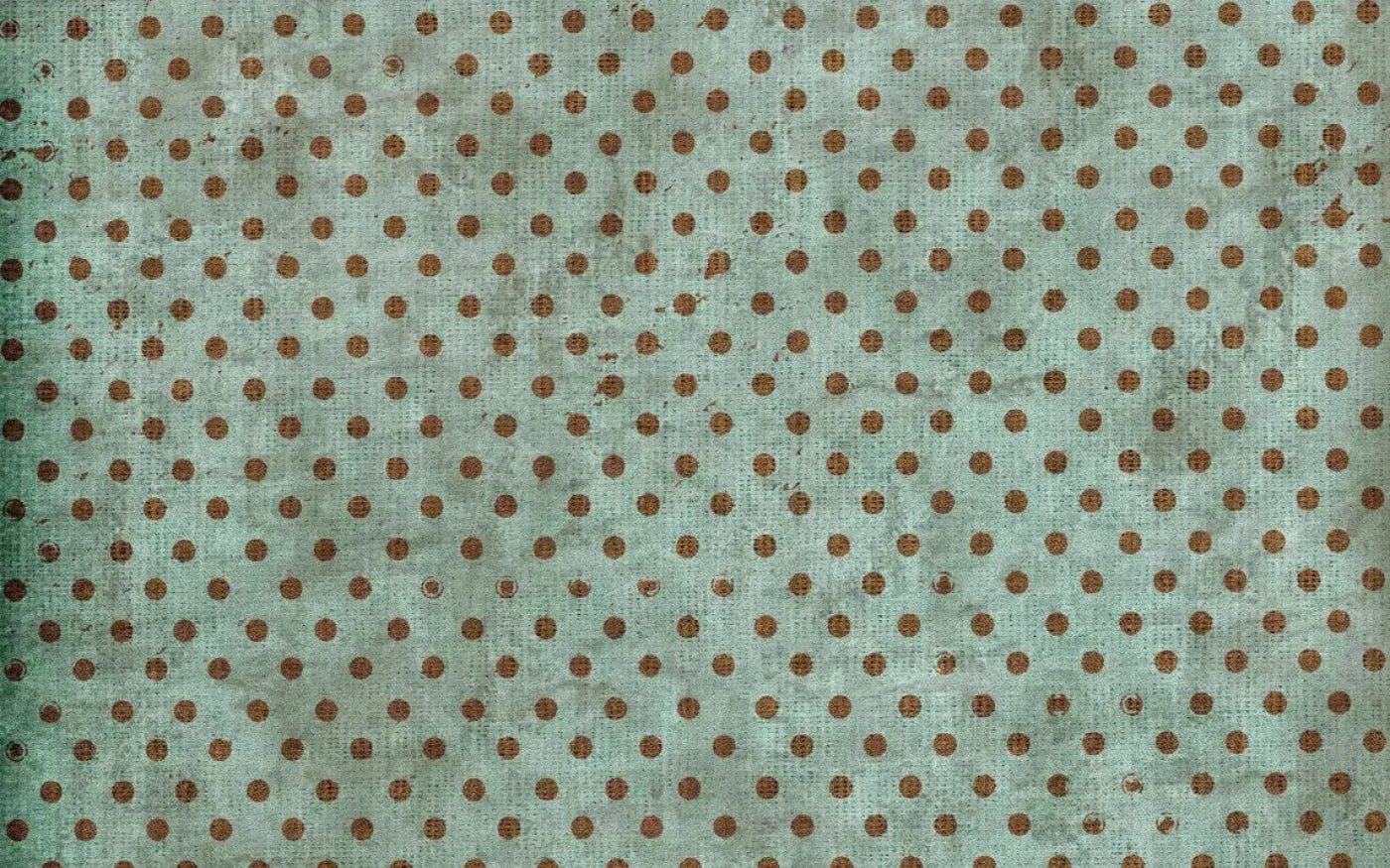 Minted Polka 14X9 Ultracloth ( 168 X 108 Inch ) Backdrop