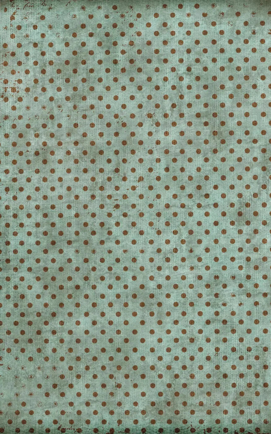 Minted Polka 9X14 Ultracloth ( 108 X 168 Inch ) Backdrop