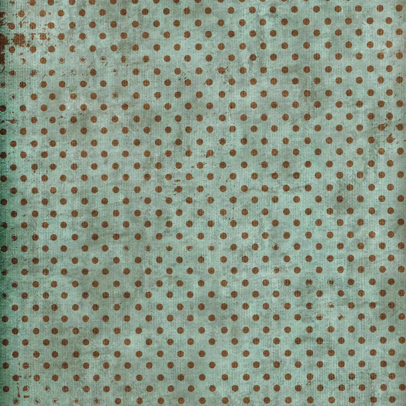 Minted Polka 5X5 Rubbermat Floor ( 60 X Inch ) Backdrop