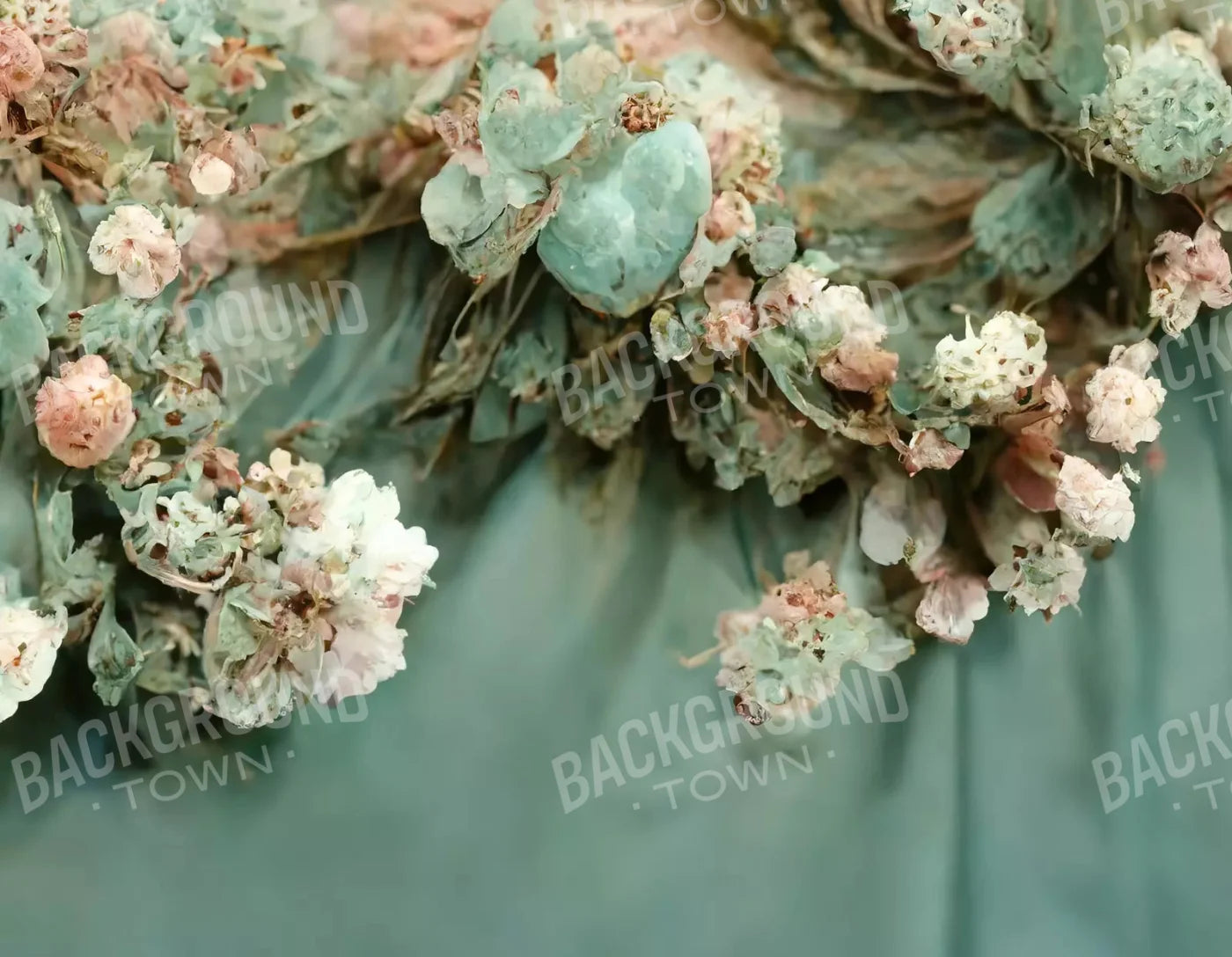 Mintly Ever After 8X6 Fleece ( 96 X 72 Inch ) Backdrop