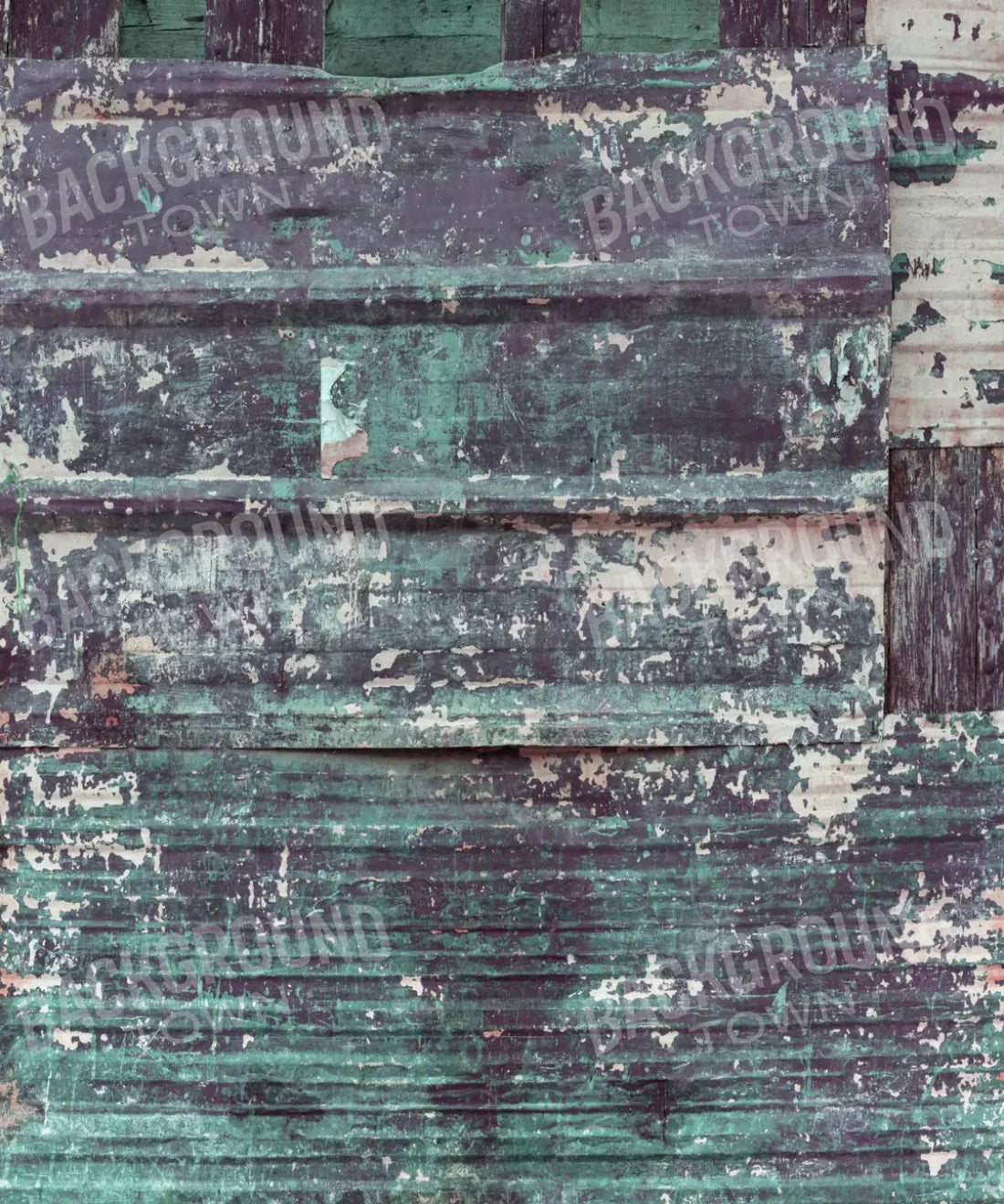 Green Urban Grunge Backdrop for Photography