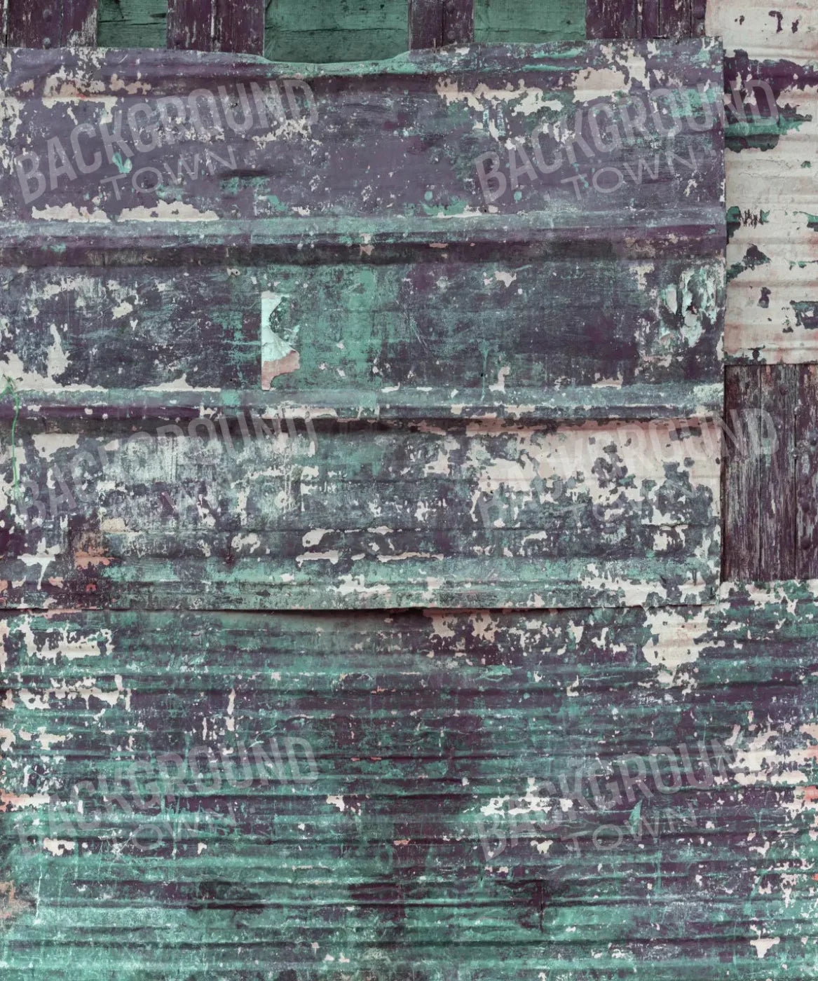 Green Urban Grunge Backdrop for Photography