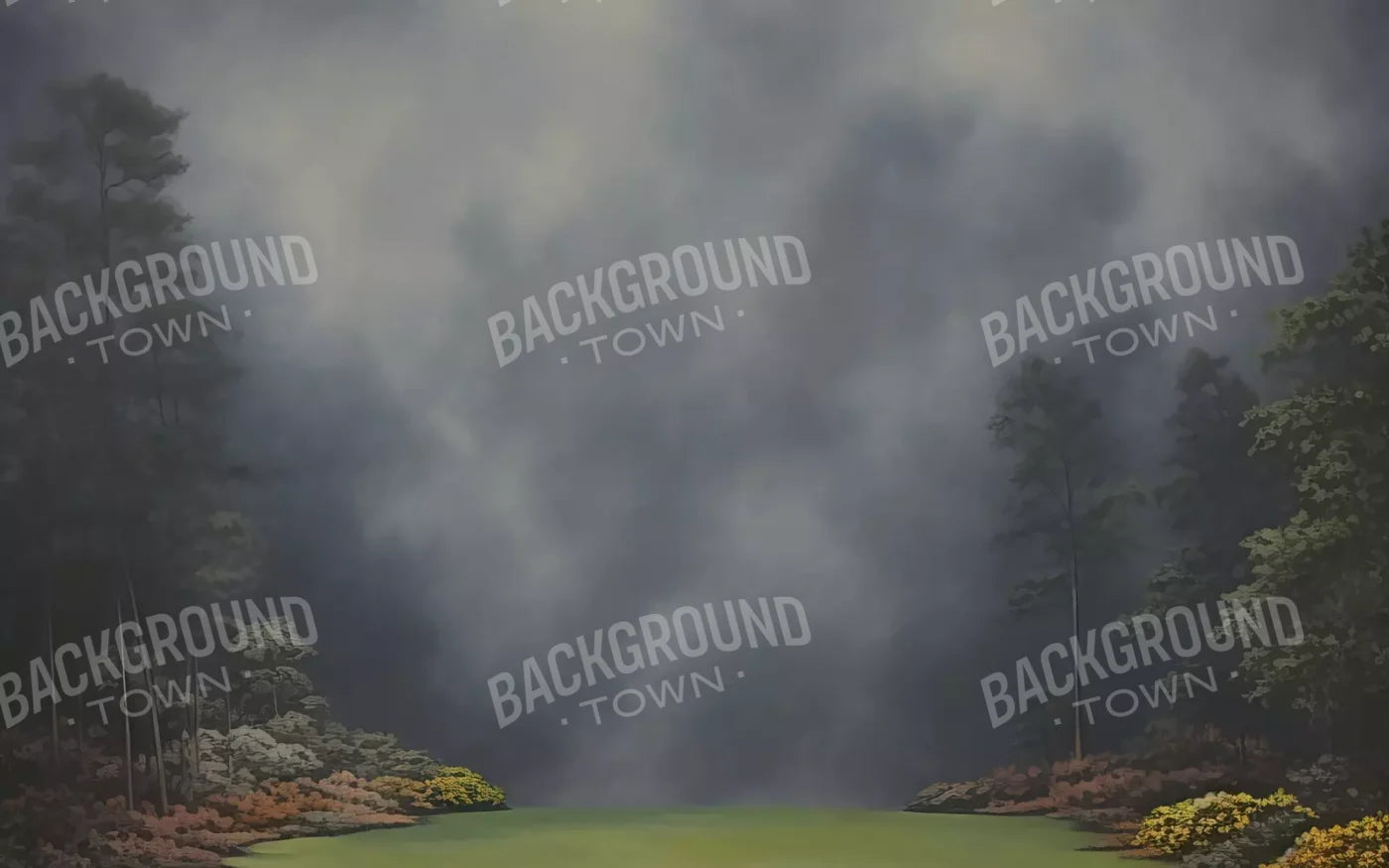 Misty Autumn Valley Iii 16’X10’ Ultracloth (192 X 120 Inch) Backdrop