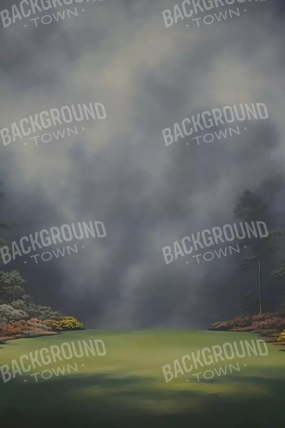 Misty Autumn Valley Iii 8’X12’ Ultracloth (96 X 144 Inch) Backdrop