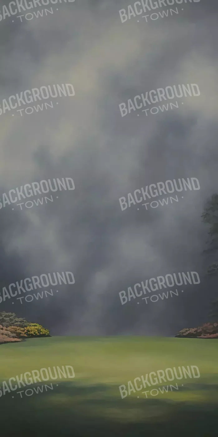 Misty Autumn Valley Iii 8’X16’ Ultracloth (96 X 192 Inch) Backdrop