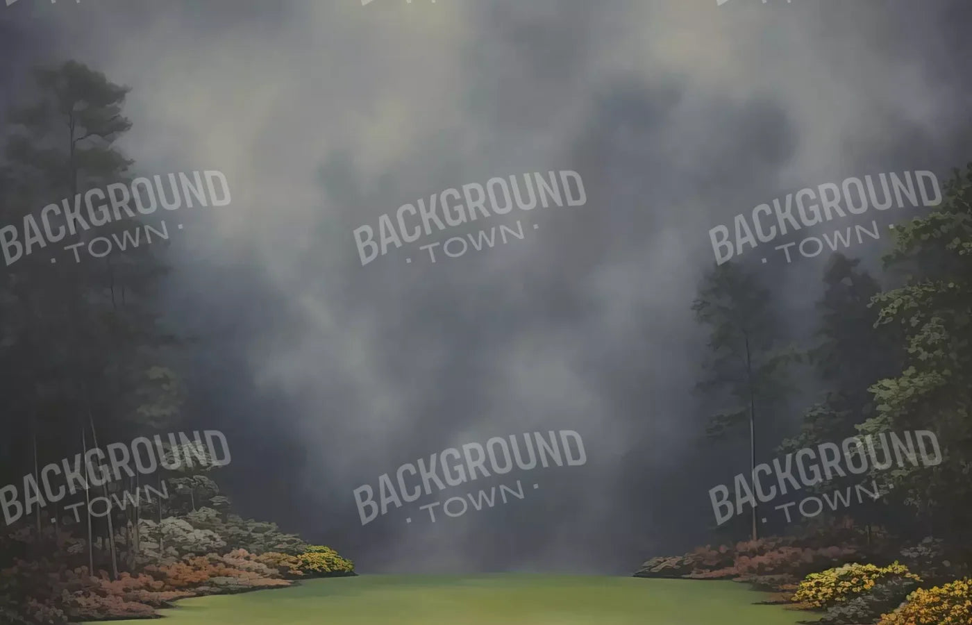 Misty Autumn Valley Iii 14’X9’ Ultracloth (168 X 108 Inch) Backdrop