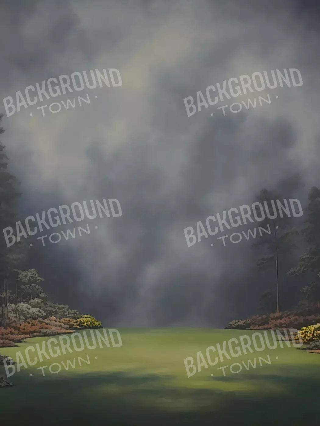 Misty Autumn Valley Iii 6’X8’ Fleece (72 X 96 Inch) Backdrop