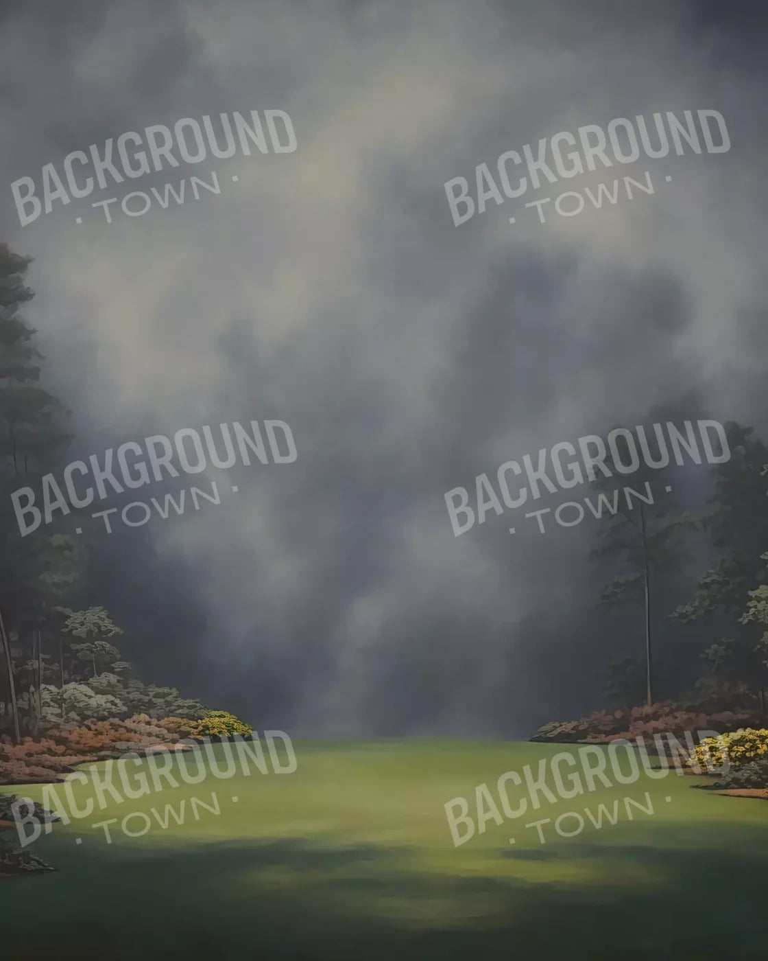 Misty Autumn Valley Iii 8’X10’ Fleece (96 X 120 Inch) Backdrop