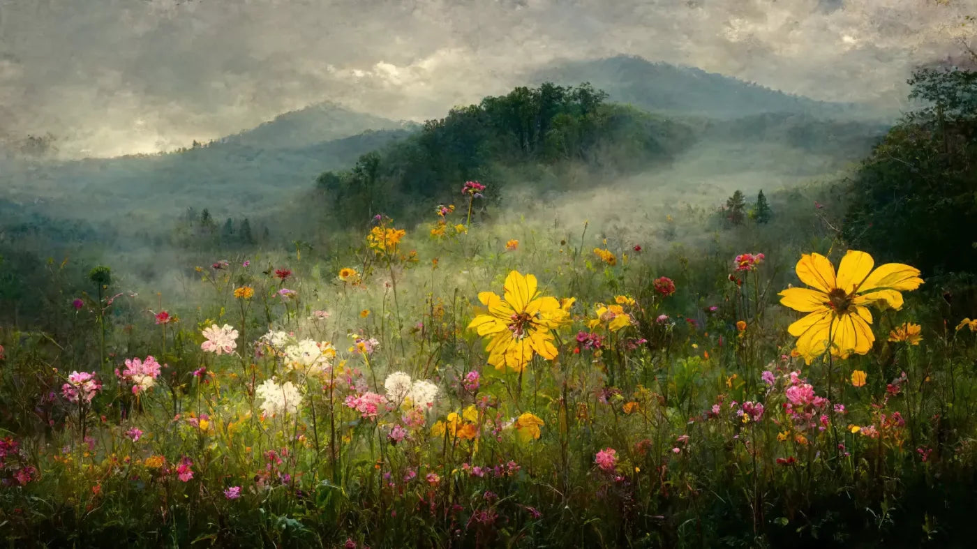 Mountain Meadow 14X8 Ultracloth ( 168 X 96 Inch ) Backdrop