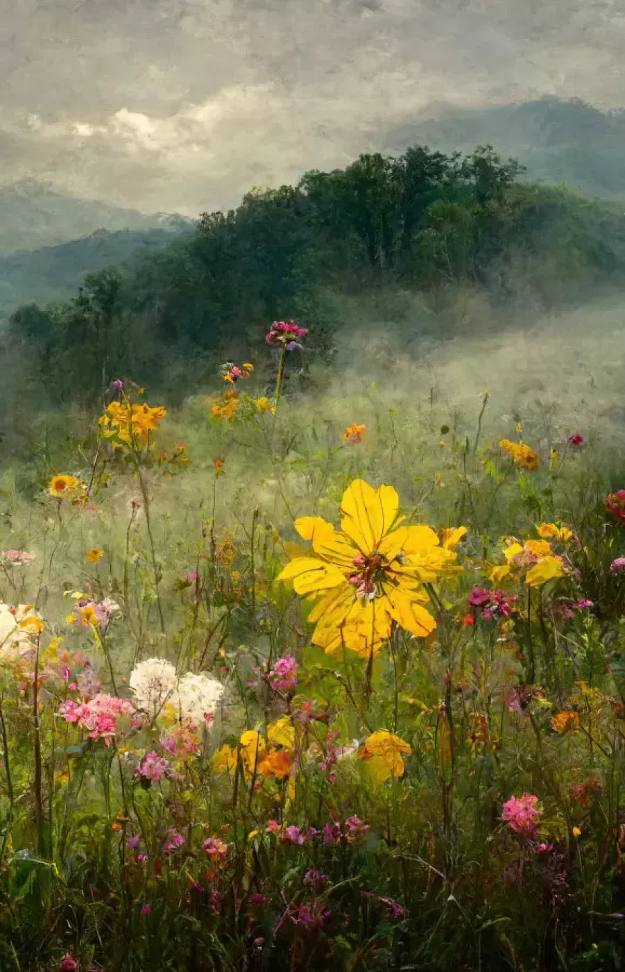 Mountain Meadow 8X12 Ultracloth ( 96 X 144 Inch ) Backdrop