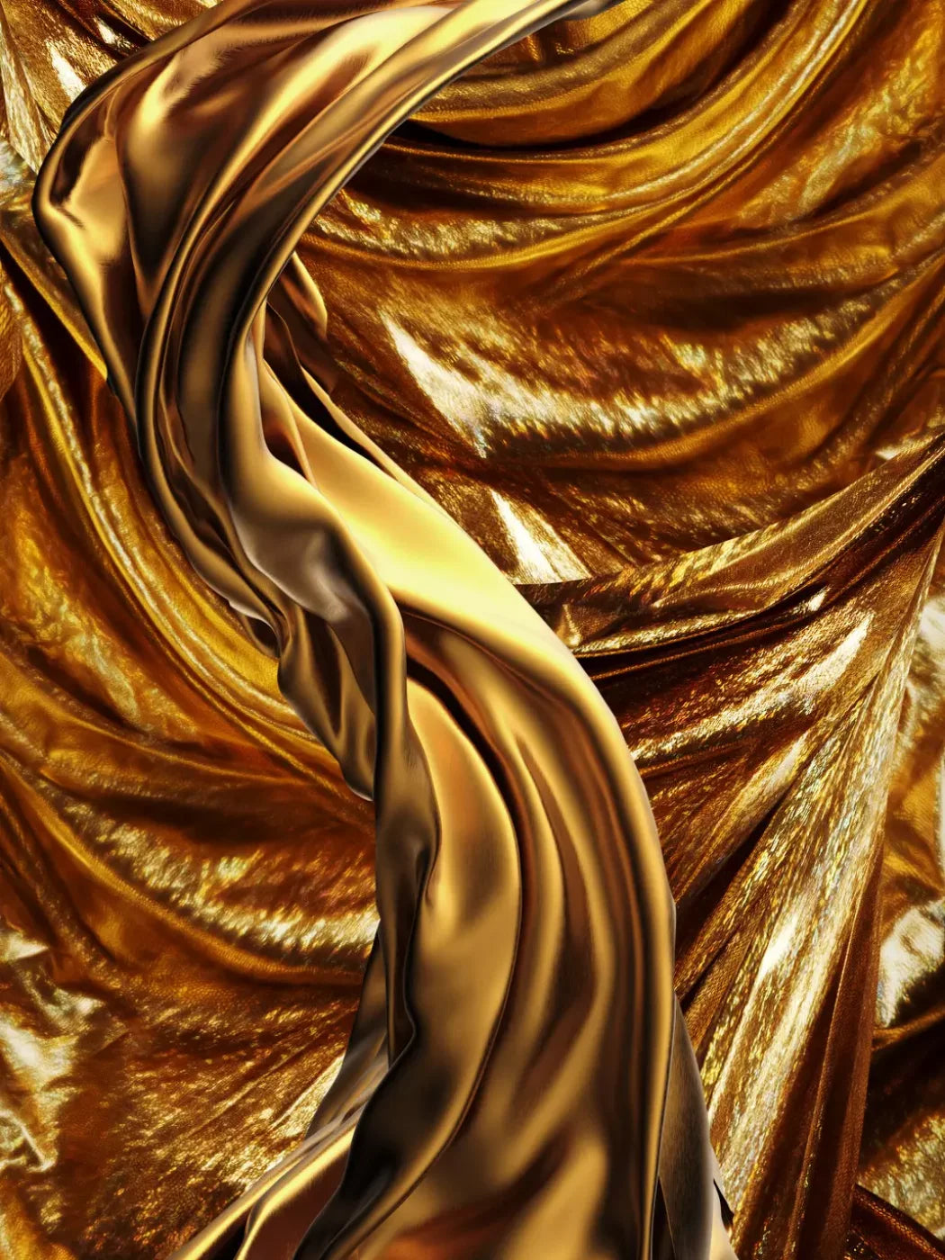 Molten Gold 6’X8’ Fleece (72 X 96 Inch) Backdrop