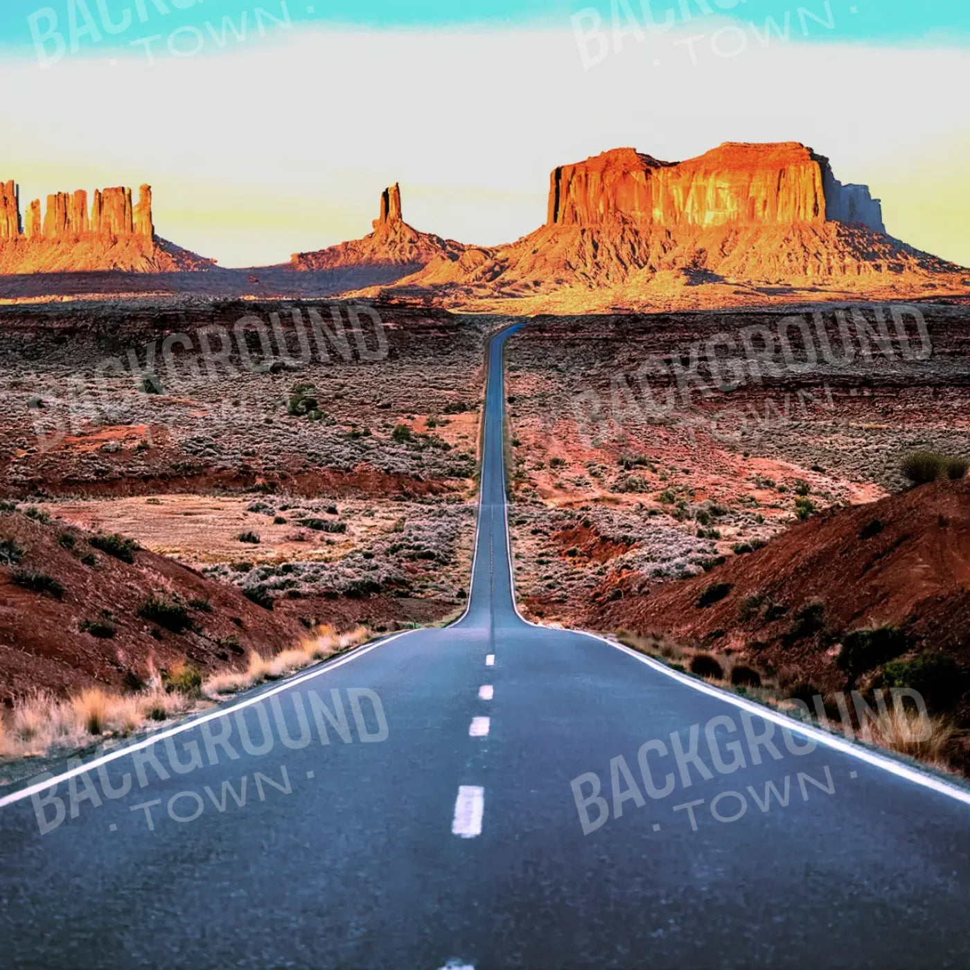Monument Valley 8’x8’ Fleece (96 x 96 inch) Backdrop