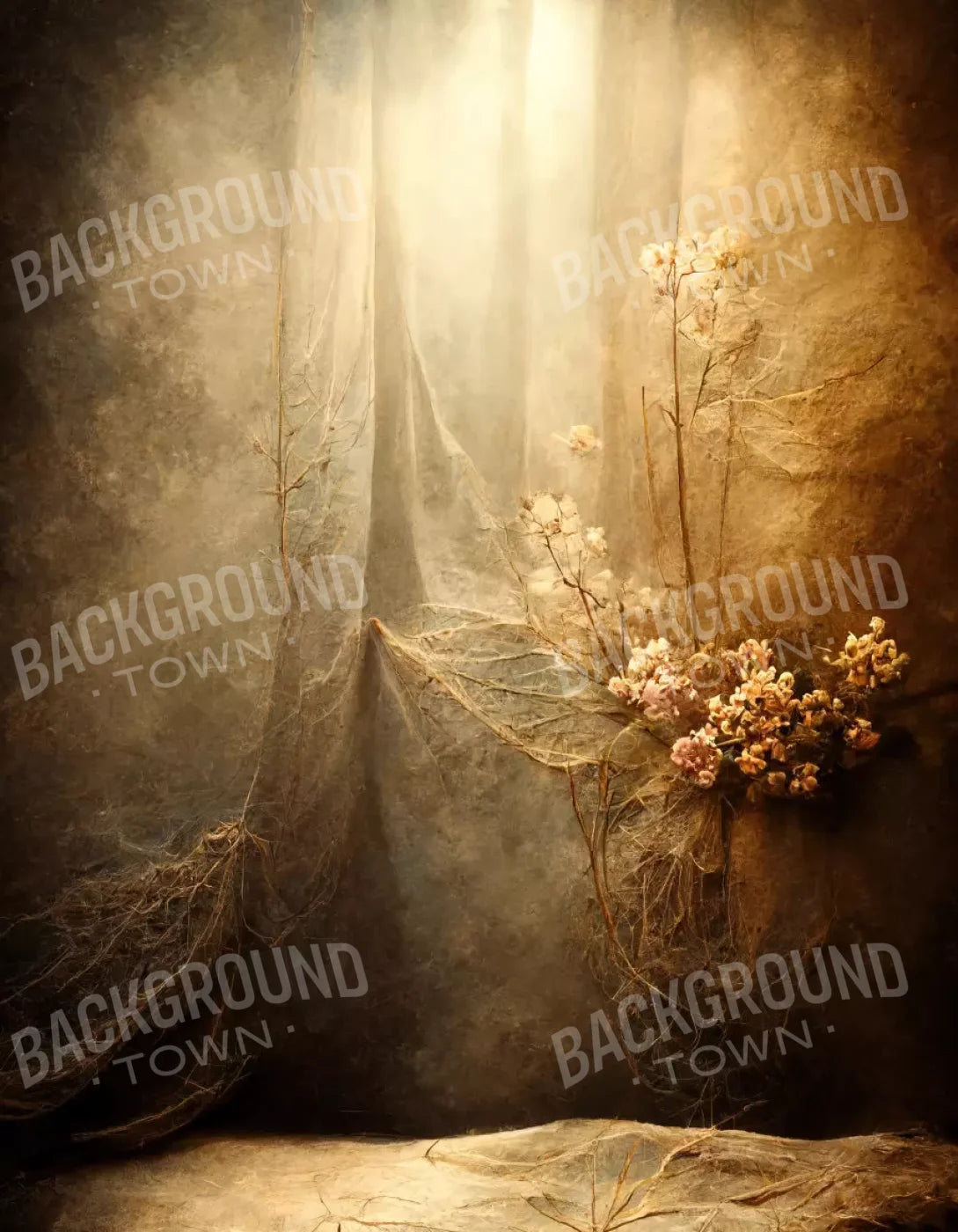 Moody Muslin 1 6X8 Fleece ( 72 X 96 Inch ) Backdrop