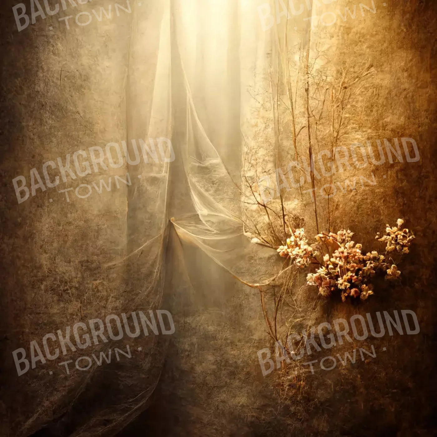 Moody Muslin 2 10X10 Ultracloth ( 120 X Inch ) Backdrop