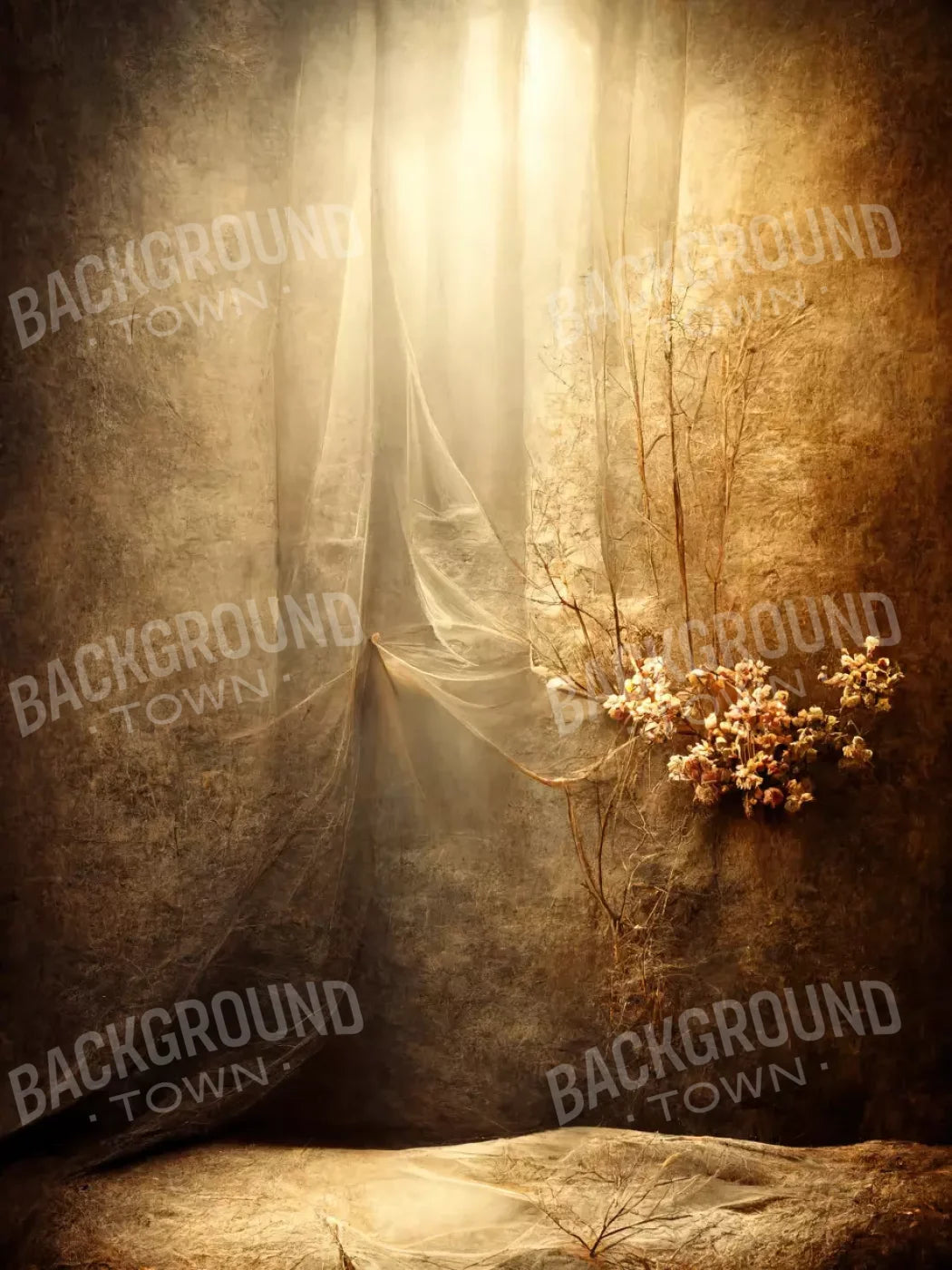 Moody Muslin 2 8X10 Fleece ( 96 X 120 Inch ) Backdrop
