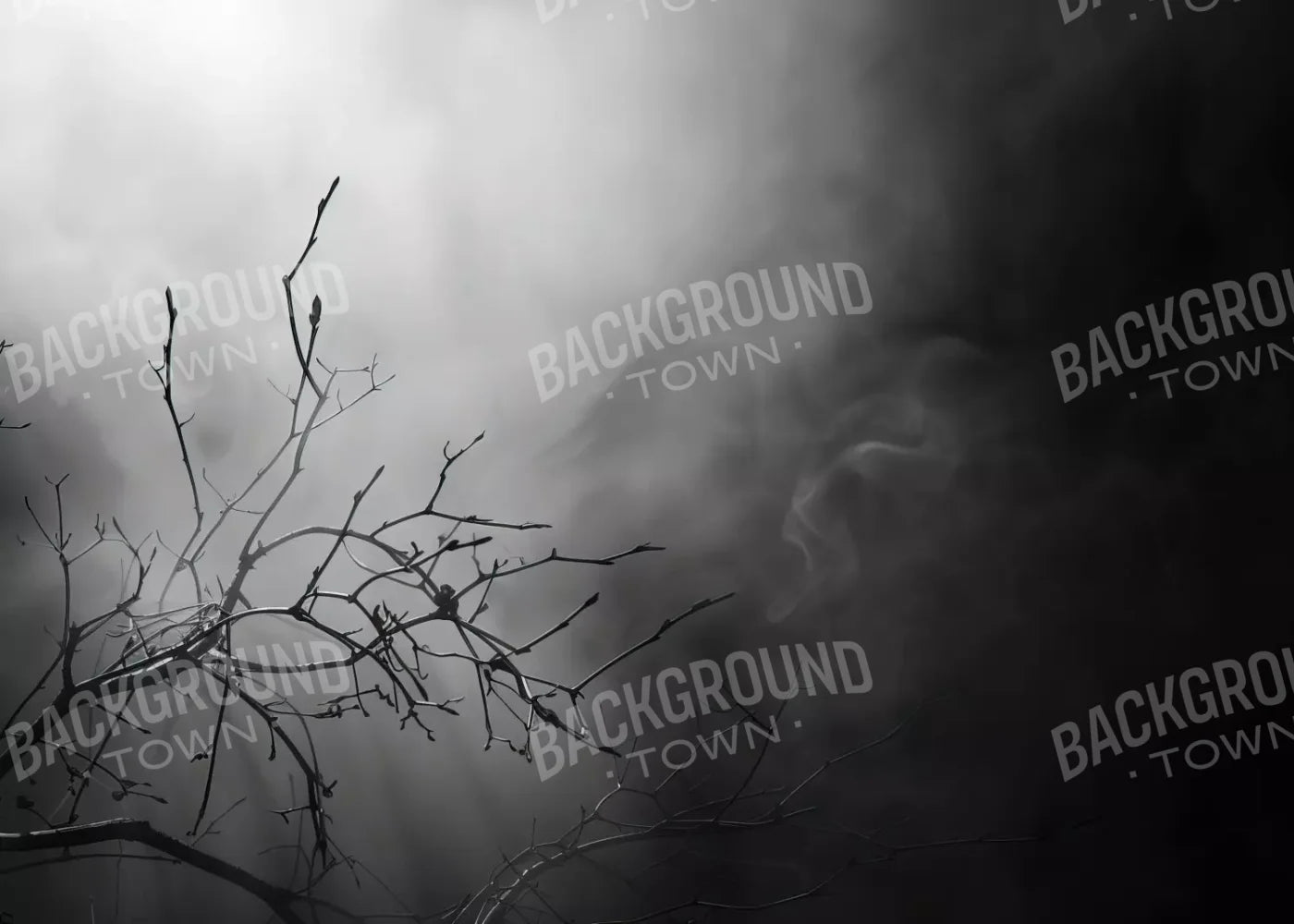 Moonlit Branch 7’X5’ Ultracloth (84 X 60 Inch) Backdrop