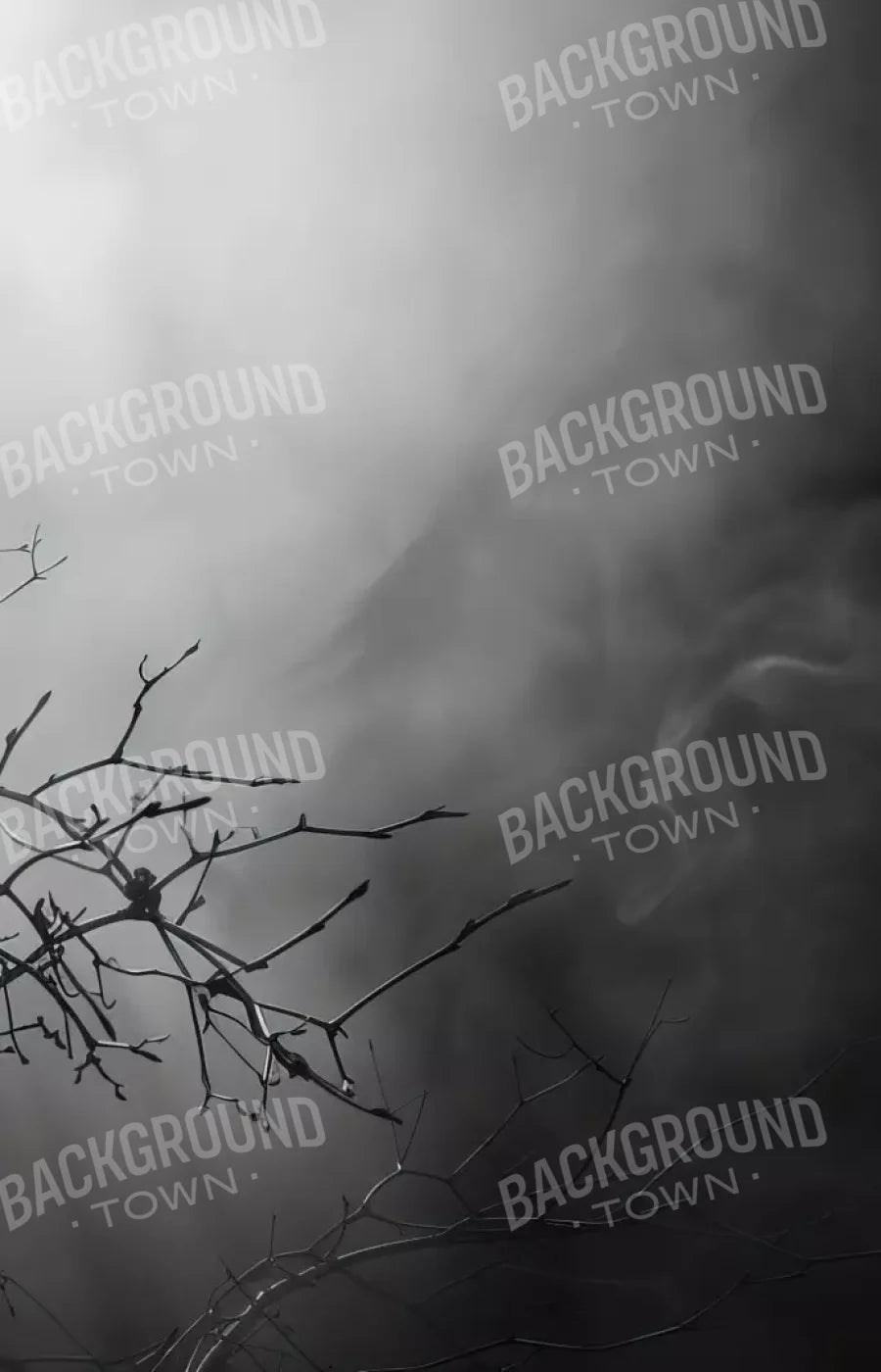 Moonlit Branch 9’X14’ Ultracloth (108 X 168 Inch) Backdrop