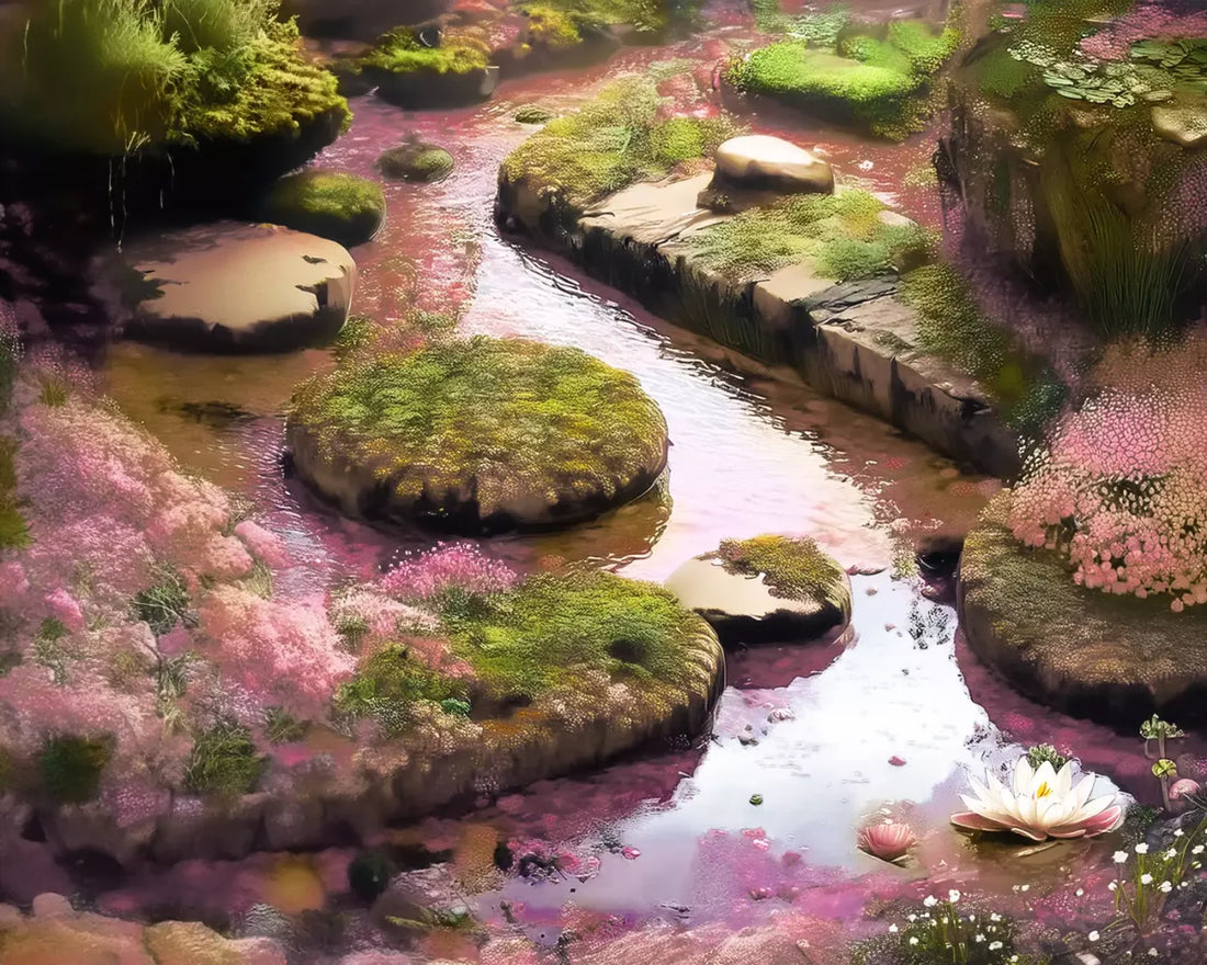 Mornings With Unicorns Floor 5’X4’ Rubbermat (60 X 48 Inch) Backdrop