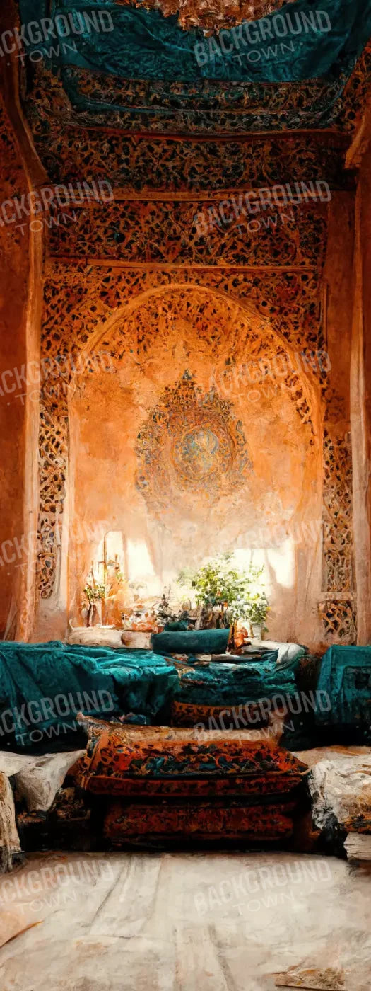 Moroccan Oasis 2 8X10 8X20 Ultracloth ( 96 X 240 Inch ) Backdrop