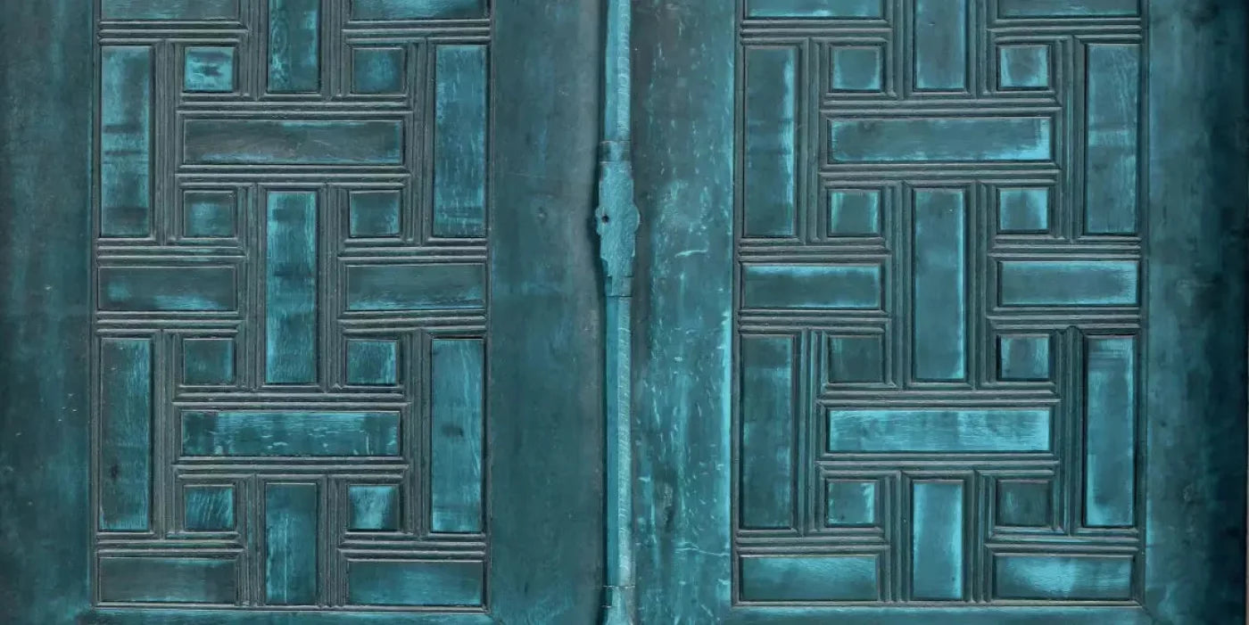 Moroccan Teal 20X10 Ultracloth ( 240 X 120 Inch ) Backdrop