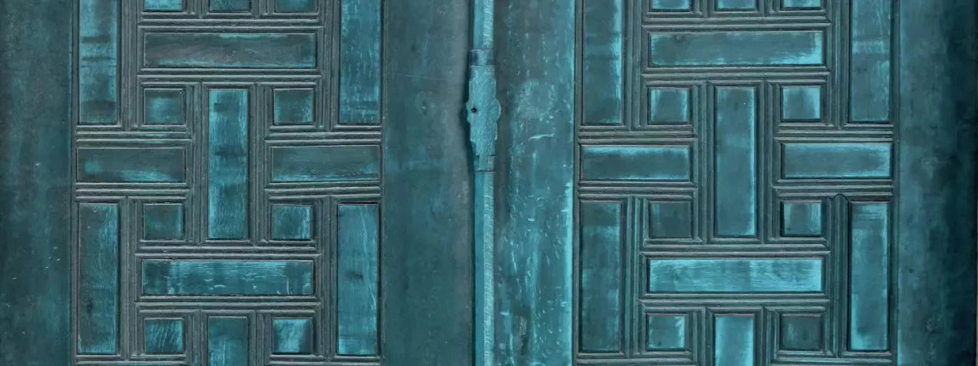 Moroccan Teal 20X8 Ultracloth ( 240 X 96 Inch ) Backdrop