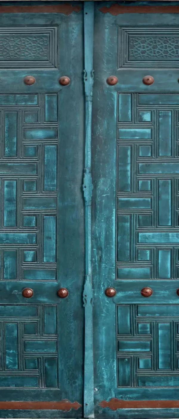 Moroccan Teal 5X12 Ultracloth For Westcott X-Drop ( 60 X 144 Inch ) Backdrop