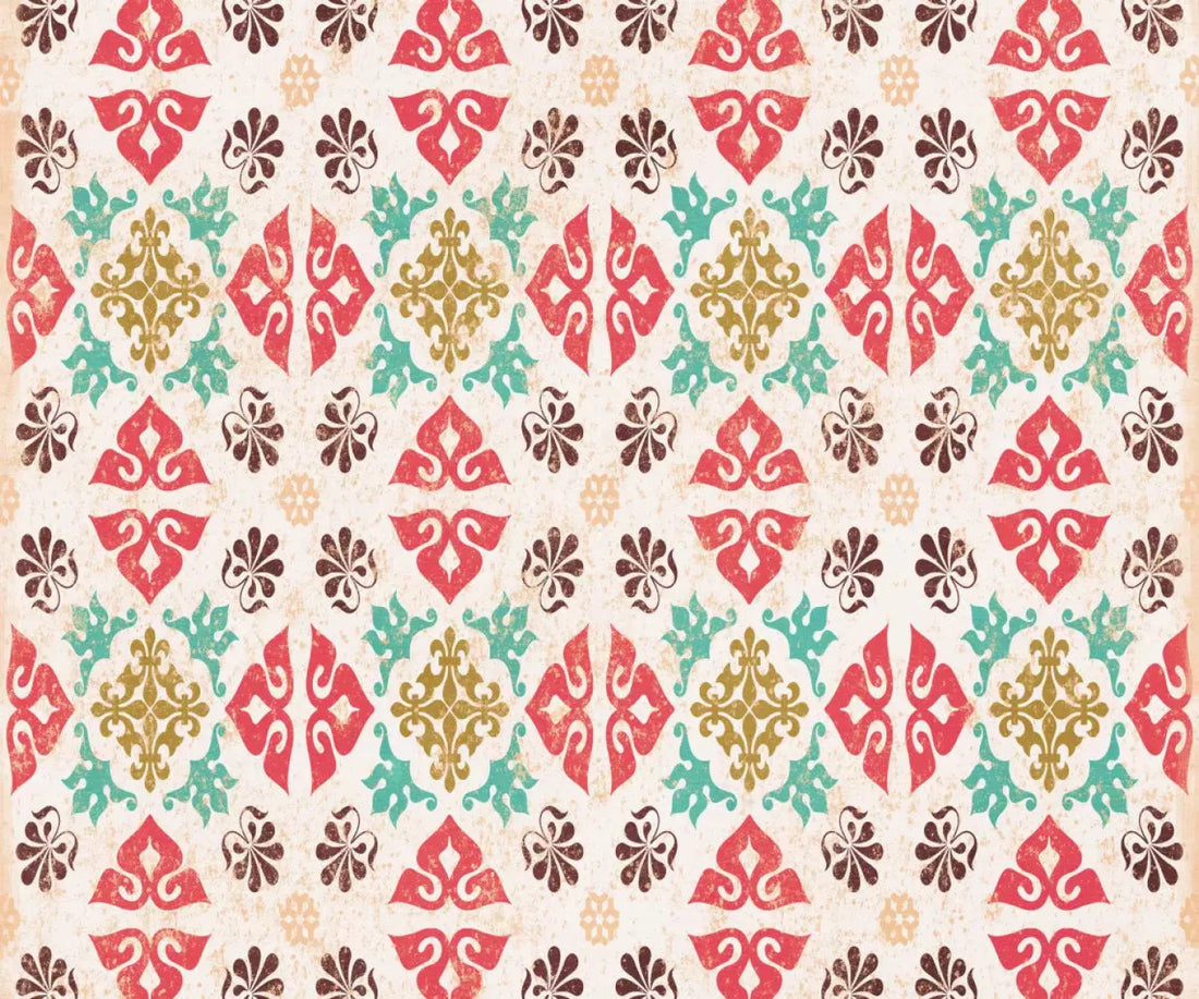 Mosaic 5X42 Fleece ( 60 X 50 Inch ) Backdrop