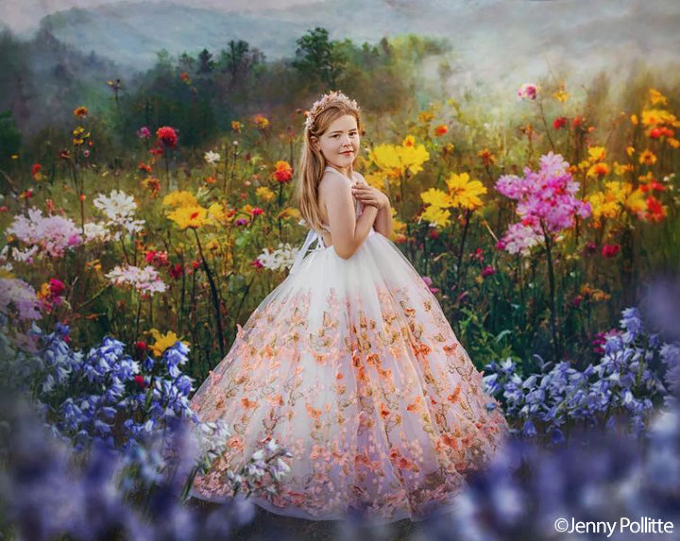 Mountain Meadows Backdrop