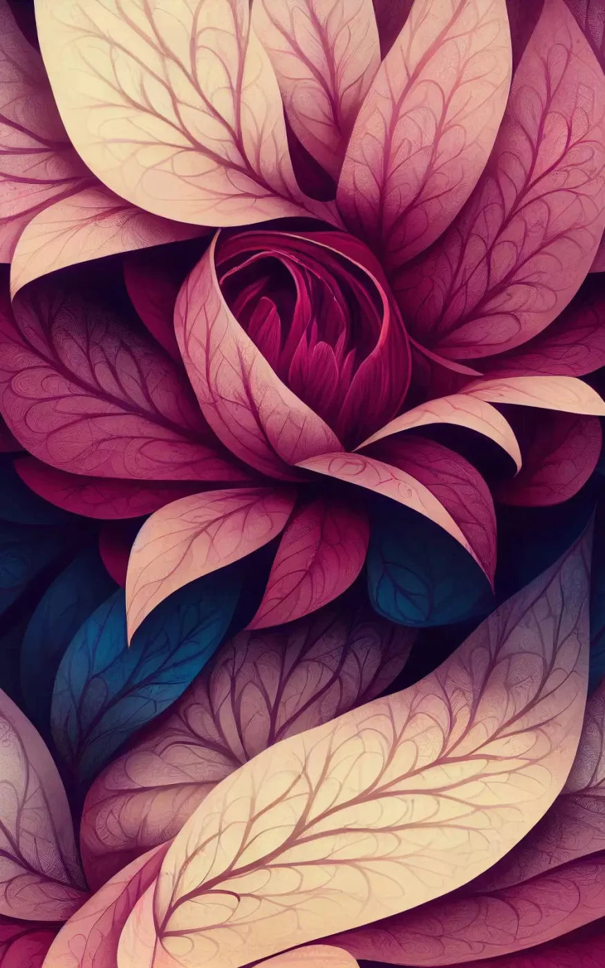 Mulberry Petals 9X14 Ultracloth ( 108 X 168 Inch ) Backdrop