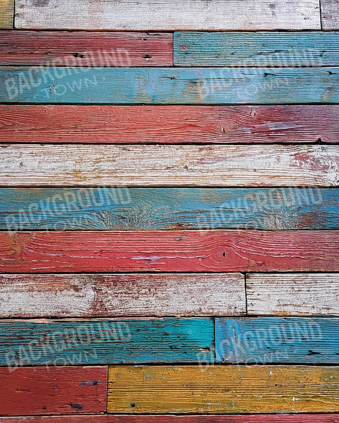 Multi Color Floor Iii 4’X5’ Rubbermat (48 X 60 Inch) Backdrop